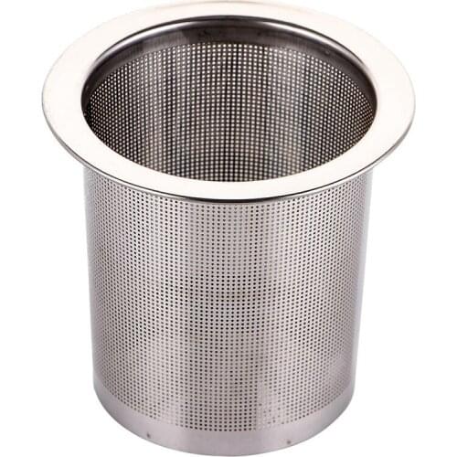 Stainless Steel Tea Filter Screen Teapot Leakage Net Coffee Cup Leakage Filter Screen Fruit Juice Soybean Milk Leakage