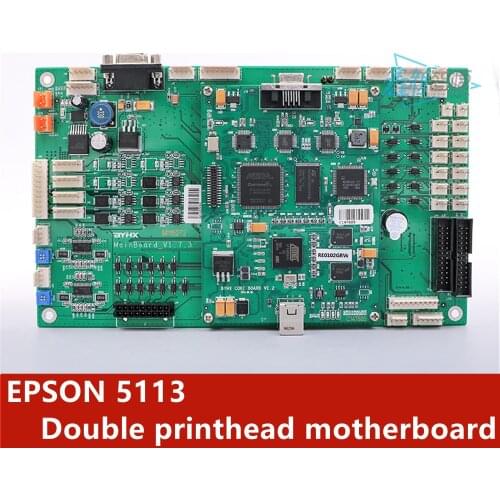 Pictorial machine Epson 5113 Printhead motherboard for Human Eco solvent Printer 5113 Double head main board BYHX Board