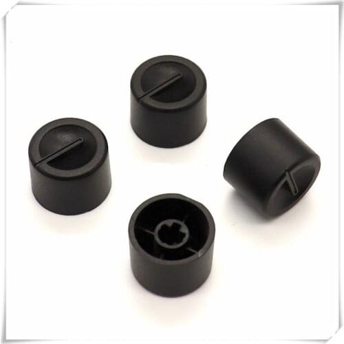 10 Pieces Plastic Flower Shaft Knob Diameter 20mm Height 15mm Potentiometer Encoder Knob Gear Shaped Inner Hole 6mm