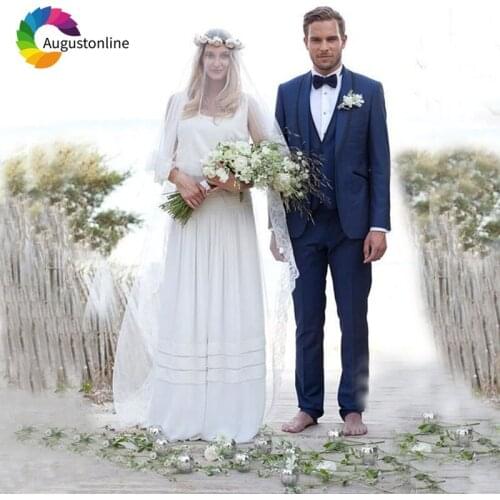 Navy Blue Men Suits 3Piece Jacket Pants Vest Shawl Lapel Tailored Wedding Suits for Best Man Blazers Suit Slim Fit Groom Tuxedo