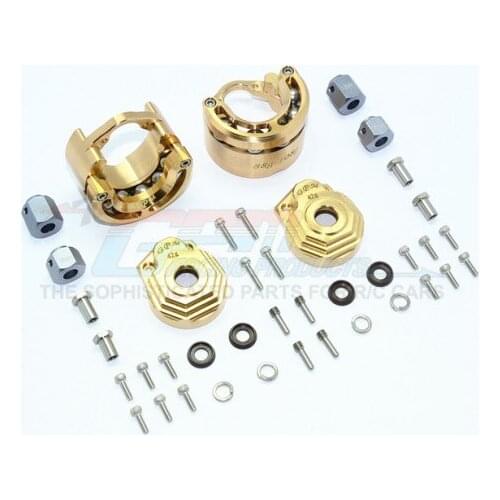 TRX4 82056-4 DEFENDER TRAIL CRAWLER BRASS EXTREME HEAVY EDITION PENDULUM WHEEL KNUCKLE AXLE WEIGHT-SET TRX4023XL