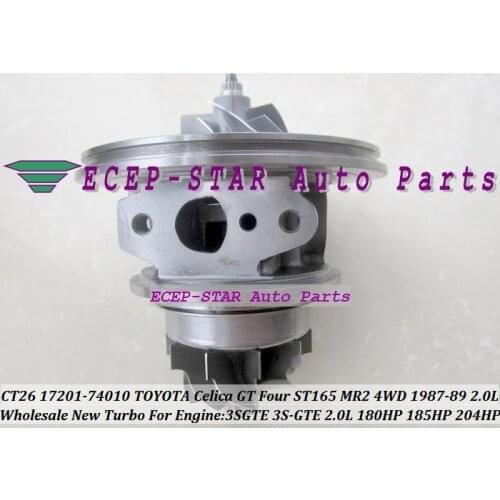 Turbo CHRA Cartridge Turbocharger CT26 17201-74010 17201 74010 For TOYOTA Celica GT Four ST165 1987-89 3S-GTE 3SGTE 2.0L 185HP