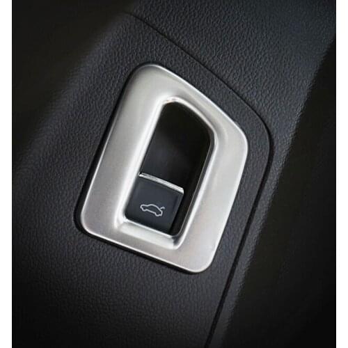 For Atlas Teramont 2017 2018 Stainless steel Car inner speaker audio Horn switch Cover Trim accessories car styling