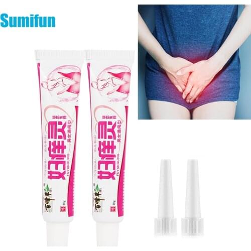 18g Women&Men Private Antipruritic Cream Vulva Herbal Extract Ointment For Itching Antibacterial Remove odor Skin Care Plaster