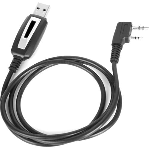 2 Pins Plug USB Programming Cable for Walkie Talkie UV-5R Walkie Talkie Accessories