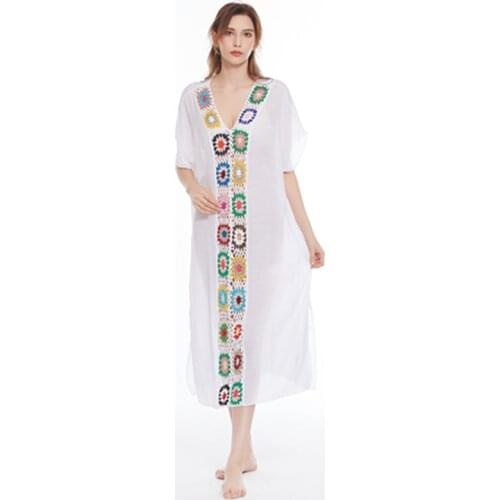 2020 CWXP beach wear plus size summer dress sheer dress