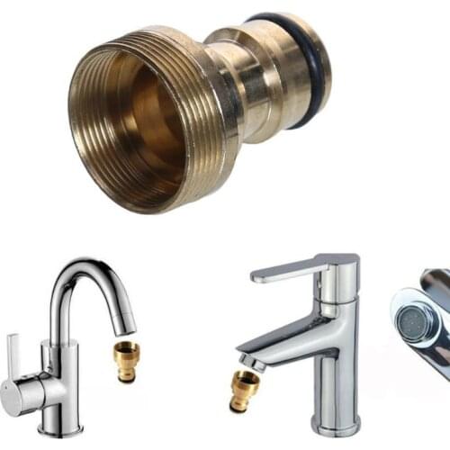 23MM Universal Hose Tap Kitchen Adapters Brass Faucet Tap Connector Mixer Hose Adaptor Pipe Joiner Fitting Watering Garden Tools