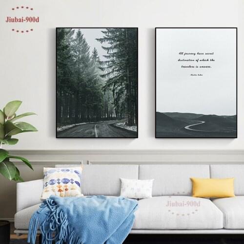 900D New Arrival Wall Art Canvas Painting Poster Nordic Wall Pictures For Living Room Posters And Prints Alameda Picture SAN62