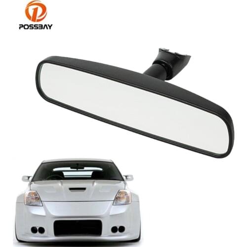 Car Mirror Interior Rearview Mirrors Black Shell White Mirror Auto Accessories for Nissan X-Trail Rogue [ T32 ] 2014-Present