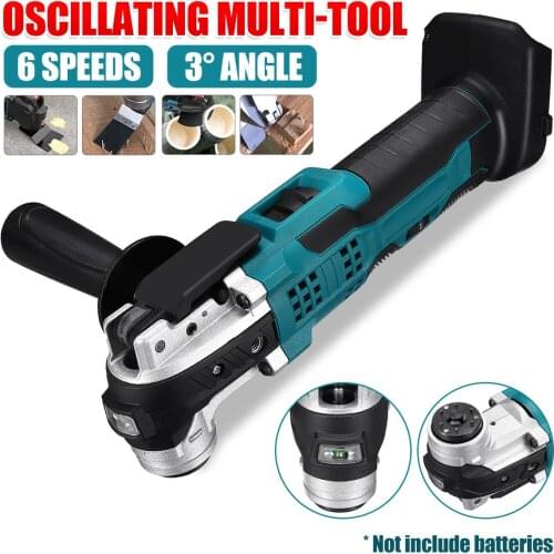 Cordless Powerful Oscillating Multi Tools Electric Trimmer Saws Home DIY Rechargeable Woodworking Tools For Makita 18V Battery