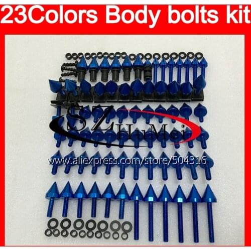 Fairing bolts full screw kit For YAMAHA YZFR6 08 09 10 11 YZF-R6 YZF600 YZF R6 2008 2009 2010 2011 Windscreen bolt screws Nuts