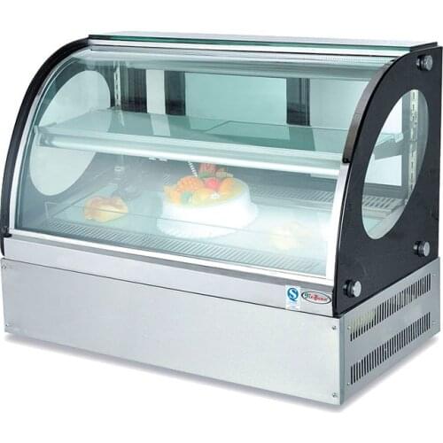Ct-900 110l 2layer Cake Display Showcase For Supermarket Display Chiller Showcase