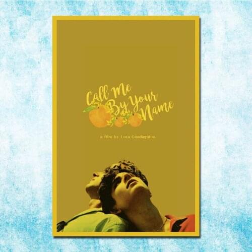 Call Me By Your Name TV Series Art Silk Poster Canvas Retro Print For Home Room Decor Decoration-005