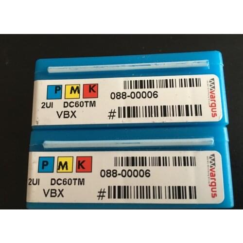ORIGINAL 10PCS CARBIDE INSERT 2UI DC60TM VBX