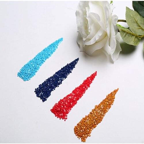 Full Square 5D DIY Diamond Painting red Rose Orchid Still life Diamond Embroidery Cross Stitch Mosaic Sticker Home Decor 5pcs