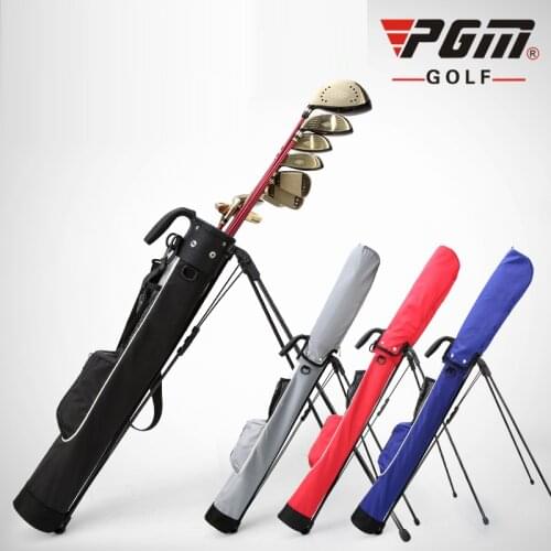 New Arrival Pgm Rack Golf Bag Bracket Gun Bag Lightweight Portable Golf Bags Can Hold 9 Clubs in 4 Colors D0732