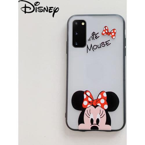 Disney original phone cover case for samsung galaxy s20 plus Minnie phone case for note8/9