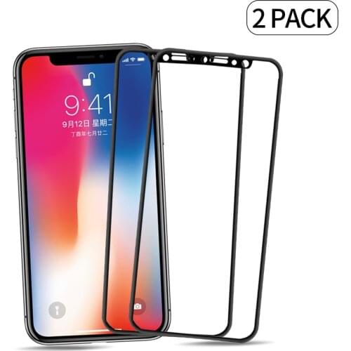 Full Cover 4D for Iphone x Tempered Glass for iphone x 8 Plus iphone8 screen Protector iX i8 plus 9H Protective glass film