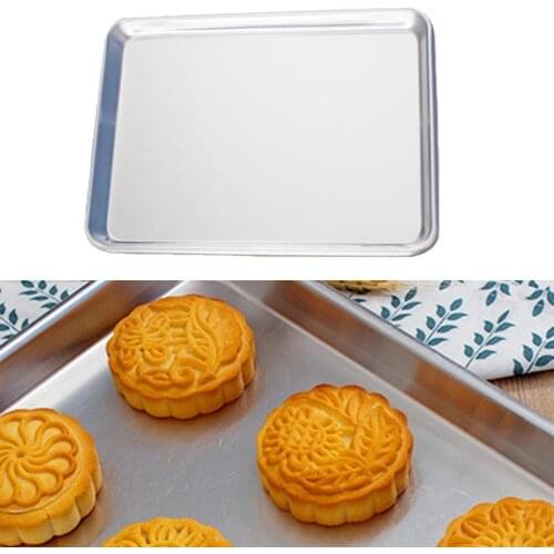 Baking Tray Eco-friendly Anti-deform Aluminum Alloy Baking Cookie Sheet for Home