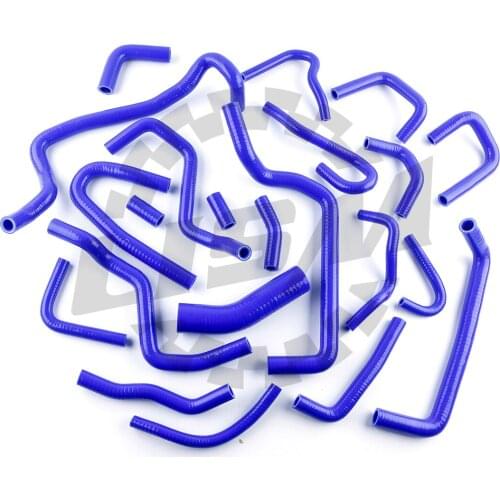 For Nissan Silvia/180SX/200SX S13 CA18DET 89-94 Silicone Radiator Heater Hose