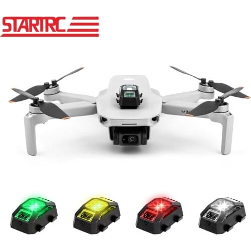 STARTRC Mini SE LED Lights Night Flight Signal Strobe Lamp Alarm Indicator Lights for DJI FPV/Mavic Air 2/Mini 2 Pro Accessories