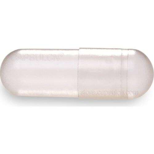 Vegetarian Capsules) 5000 Pieces / Carton Empty Joined Clear Vegetarian Capsules Size 3