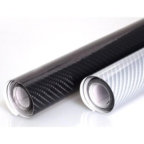10x152cm Car-Styling 5D Carbon Fiber Vinyl Film Motorcycle Car Accessories Car DIY Stickers Decals Waterproof Wrap Car Styling