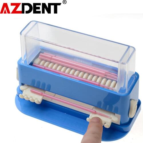 New dental micro applicator dispenser / dental cotton tip dispenser dental micro brush dispenser Microfiber Brush Dispenser
