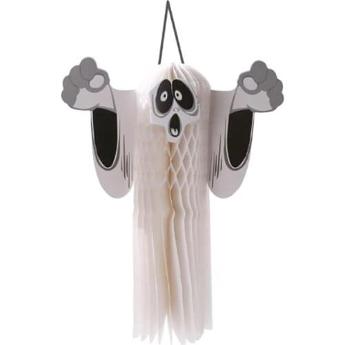 1 PC Halloween Hanging Decorations Ghost Materials Enhance Holiday Atmosphere 2 Sizes High Quality