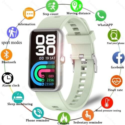 2021 Women Smart Watch For Huawei Smart Bracelet Exercise Sport Men Blood Pressure Heart Rate IP68 Waterproof Ladies Smartwatch