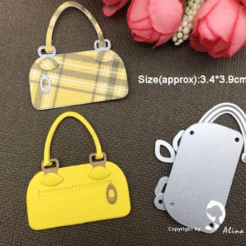 METAL CUTTING DIES build up lady bag purses fashion handbag Scrapbook paper craft card album emboss knife blade punch cutter