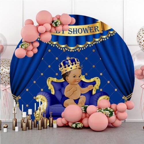 Yeele Photocall Birthday Backdrops Golden Dots Party Round Circle Baby Shower Background Photographic Photography Photo Studio
