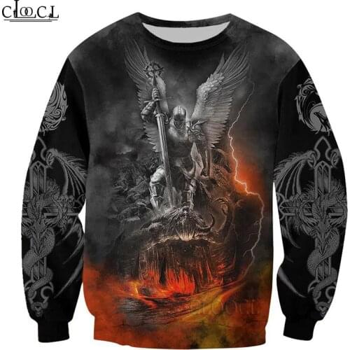 HX Newest Tattoo and Dungeon Dragon 3D Print Men Women Fashion Hip Hop Long Sleeve Tracksuit Harajuku Pullover Drop Shipping