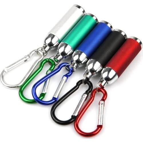 Outdoor Tools Waterproof Portable Mini Led Caving Flashlight To Ultra Bright Torch Keyring Portable Keychain Using Micro-Light