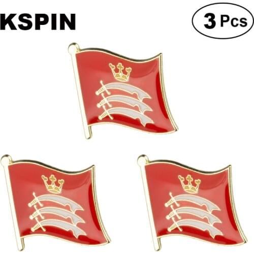 MIDDLESEX Lapel Pin Brooches Pins Flag badge Brooch Badges
