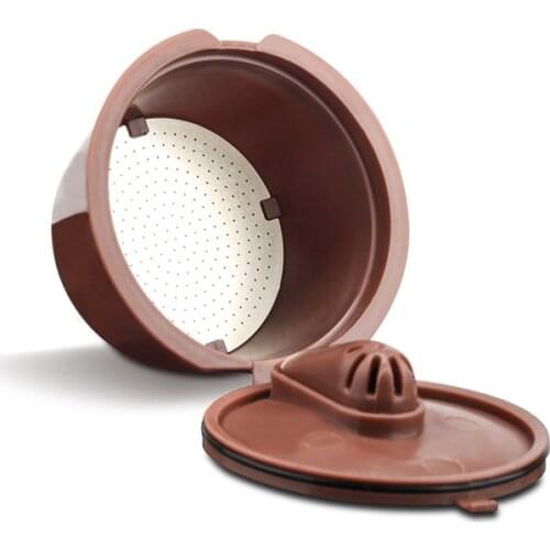 For Dolce Gusto Upgrade 3rd Generation Crema Coffee Capsule Filter Cup Refillable Reusable Crema Coffee Dripper Tea Baskets