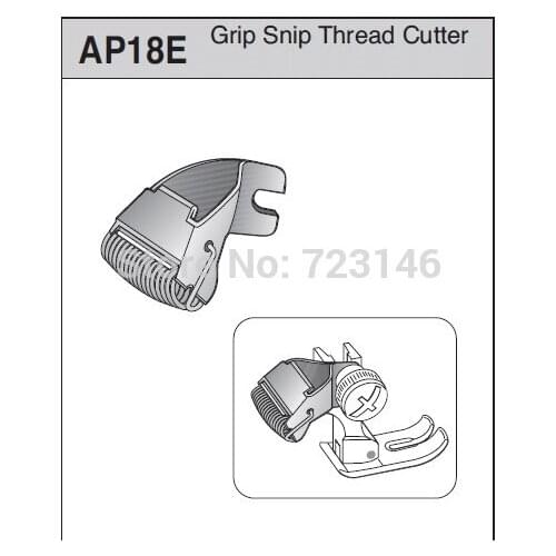 Overlock Guide Gauge for Sewing Machines Ap18e Grip Snip Thread Cutter for Industrial Machine