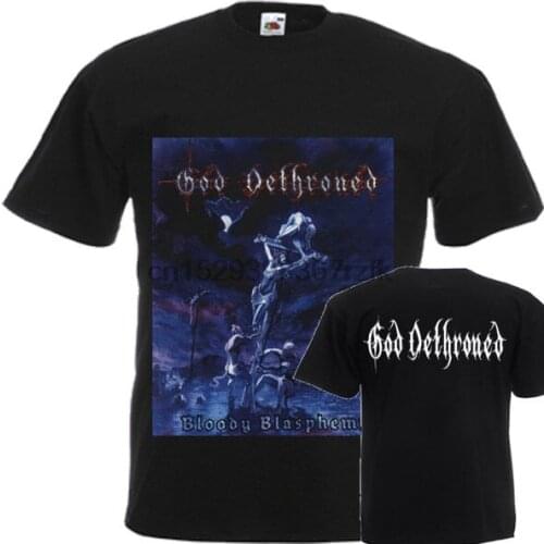 NEW T-SHIRT GOD DETHRONED Bloody Blasphemy DTG PRINTED TEE- S- 7XL