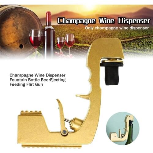 New Style Champagne Gun Spray Gun Wine Foaming Beer Jet Bar Atmosphere Props Clubbing Funny Item
