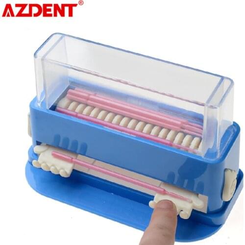 New dental micro applicator dispenser / dental cotton tip dispenser dental micro brush dispenser Microfiber Brush Dispenser