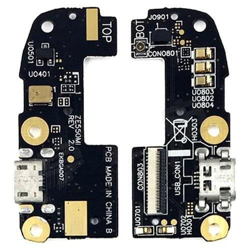 USB Charger Dock Connector Flex Cable Repair Parts For Asus Zenfone2 ZE550ML
