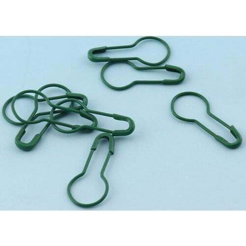 21mm Green Bulb Safety Pins Gourd Shape Safety Pins Copper Pins Scarf pins Brooch Safety Pins DIY Pins for Garment