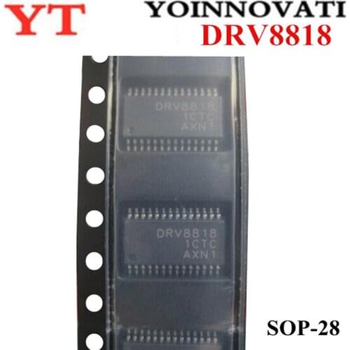 10pcs/lot DRV8818PWPR DRV8818P DRV8818 MTR DRV BIPLR 3-5.5V 28HTSSOP IC best quality