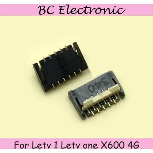 2PCS Touch screen digitizer FPC connector For Letv 1 Letv one X600 4G logic on motherboard mainboard Free Shipping