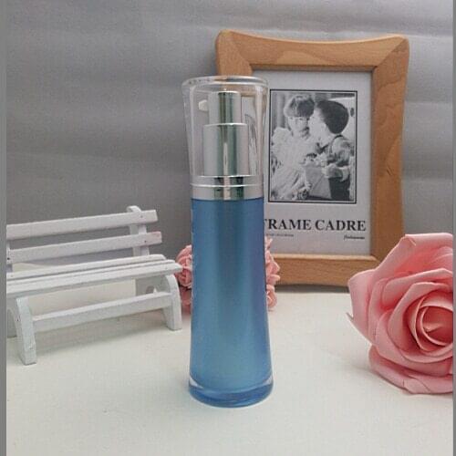 30ML Acrylic round the waist pump lotion bottles, spray bottles, cosmetic bottles, cream cosmetic containers Refillable Bottles