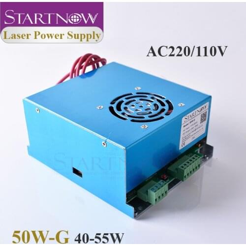 Startnow 50W-G 50W Laser Power Supply CO2 MYJG-50 45W 55W 110V 220V For Laser Cutter Carving Machine Parts Equipment Accessories