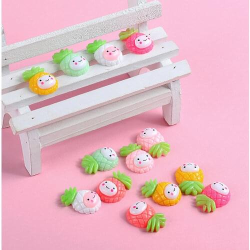 Addition Slime Charms for Slime Supplies Filler DIY Polymer Cute Pineapple Accessories Toy Lizun Model Tool for Kids Toys Gift E