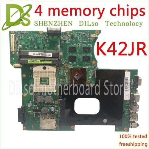 KEFU K42JR For ASUS K42JR K42JZ K42JE A42J A40J K42JB K42JC Motherboard K42JR mianboard with 4 graphics card Test Motherboard