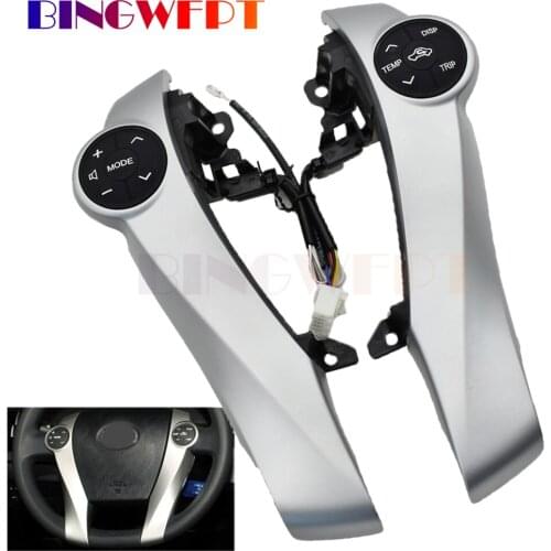 Button switch for Toyota Prius / Prius C / Aqua Steering wheel button phone cruise controller car accessories button switch