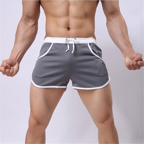 Sale Mens Sports Running Shorts Man Shorts Gym Pocket Drawstring For Fitness Beach Plus Size XXL Best Gift for Boyfriend